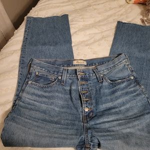 Madewell 30 The Perfect Vintage Straight Jean
